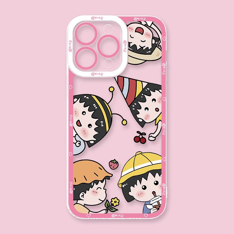 櫻桃小丸子天使眼透明防摔軟殼-ZUIHANG SHOP