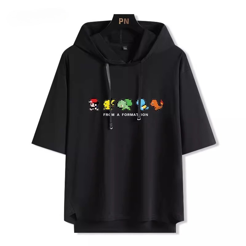 哭泣少女樂隊 連帽短袖T恤