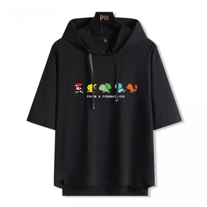 哭泣少女樂隊 連帽短袖T恤