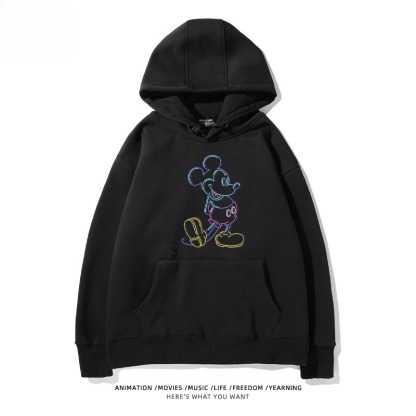 米老鼠米奇米妮 聯名衛衣2025秋冬新款親子情侶裝連帽衛衣