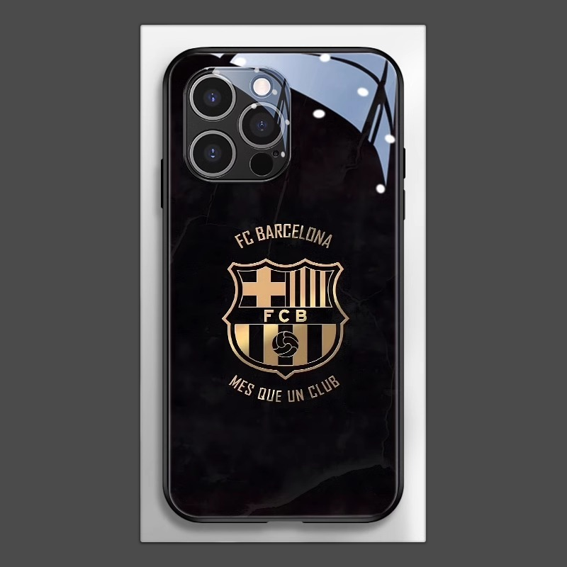 足球俱樂部新款高清全包防摔玻璃殼