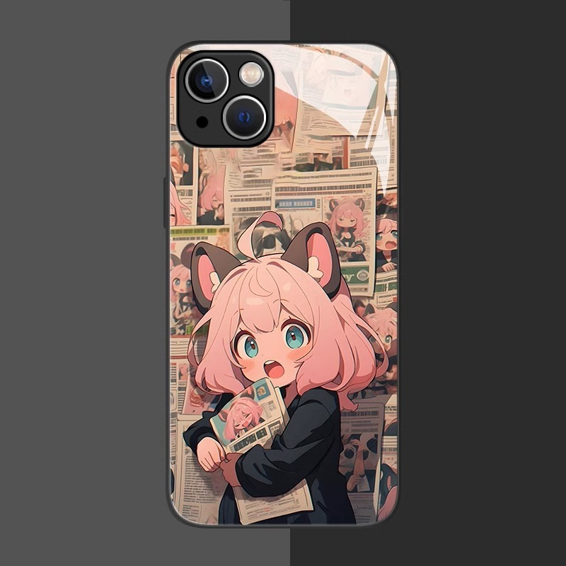 間諜家家酒新款高清全包防摔玻璃殼