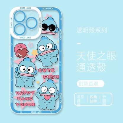 人魚漢頓天使眼透明防摔軟殼