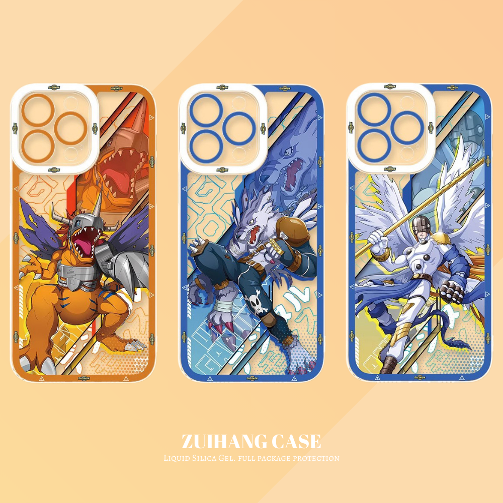 數碼寶貝天使眼透明防摔軟殼