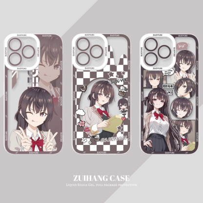 不時輕聲地以俄語遮羞的鄰座艾莉同學天使眼透明防摔軟殼