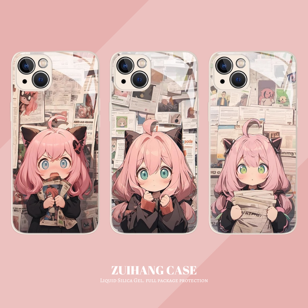 間諜家家酒新款高清全包防摔玻璃殼