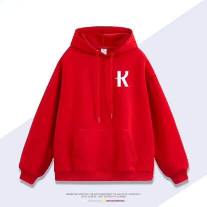 Charlotte友利奈緒 親子情侶男女連帽衛衣