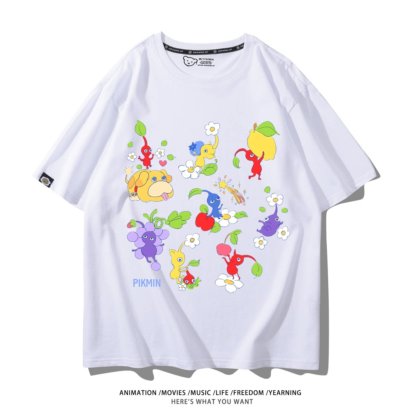 皮克敏PIKMIN4 印花短袖T恤