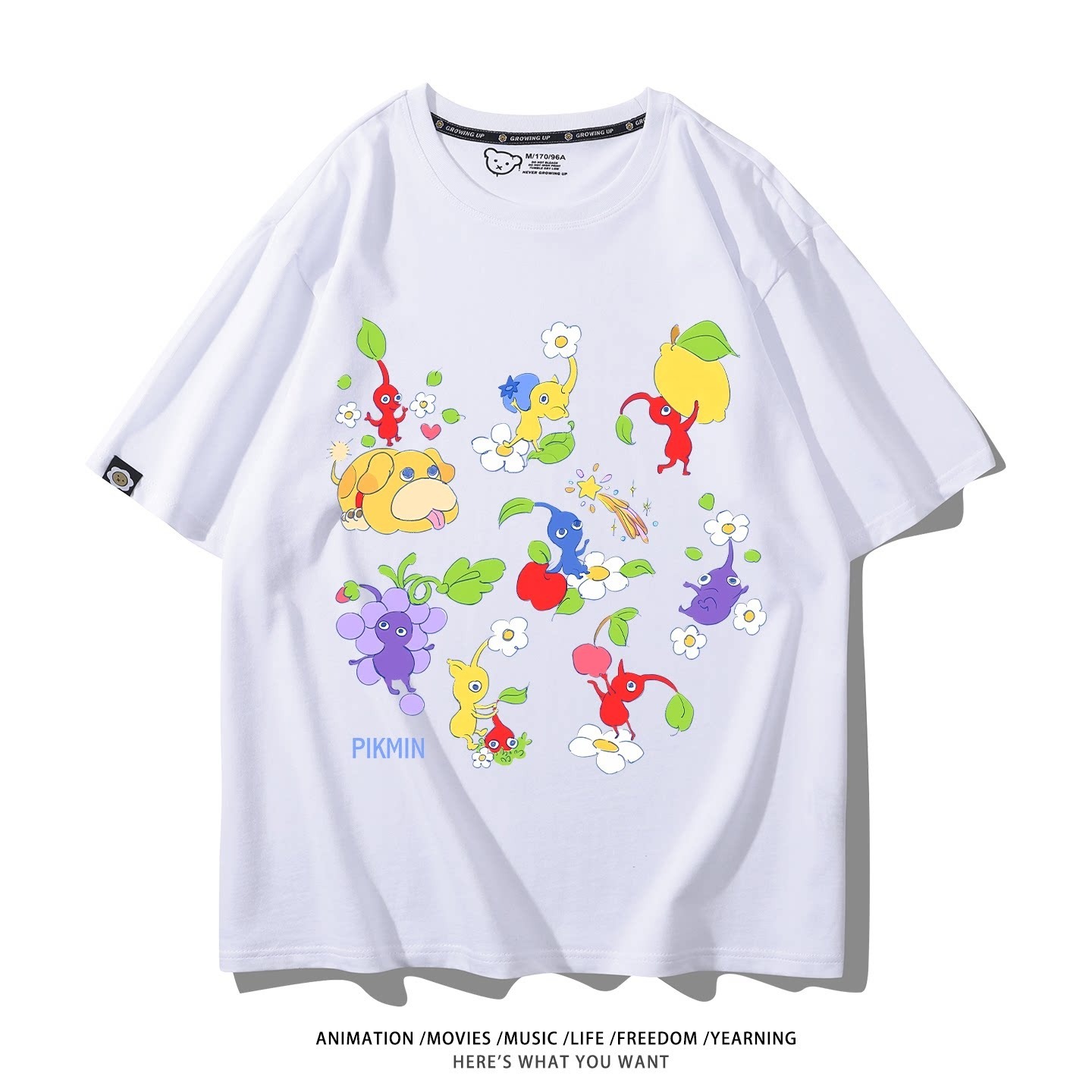 皮克敏PIKMIN4 印花短袖T恤