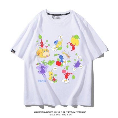 皮克敏PIKMIN4 印花短袖T恤