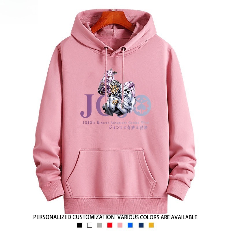 JOJO的奇妙冒險衛衣新款 親子情侶裝連帽衛衣