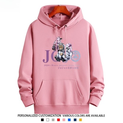 JOJO的奇妙冒險衛衣新款 親子情侶裝連帽衛衣