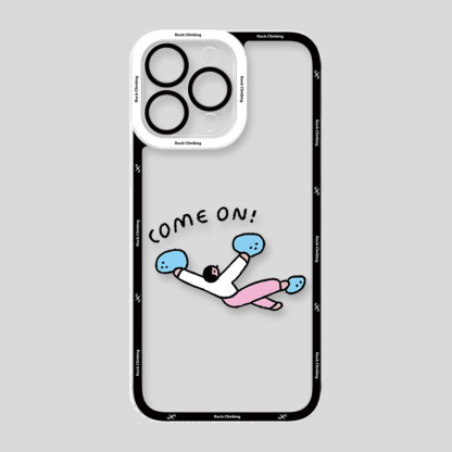 攀巖天使眼透明防摔軟殼