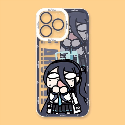 蔚藍檔案天使眼透明防摔軟殼