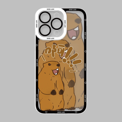 土撥鼠天使眼透明防摔軟殼