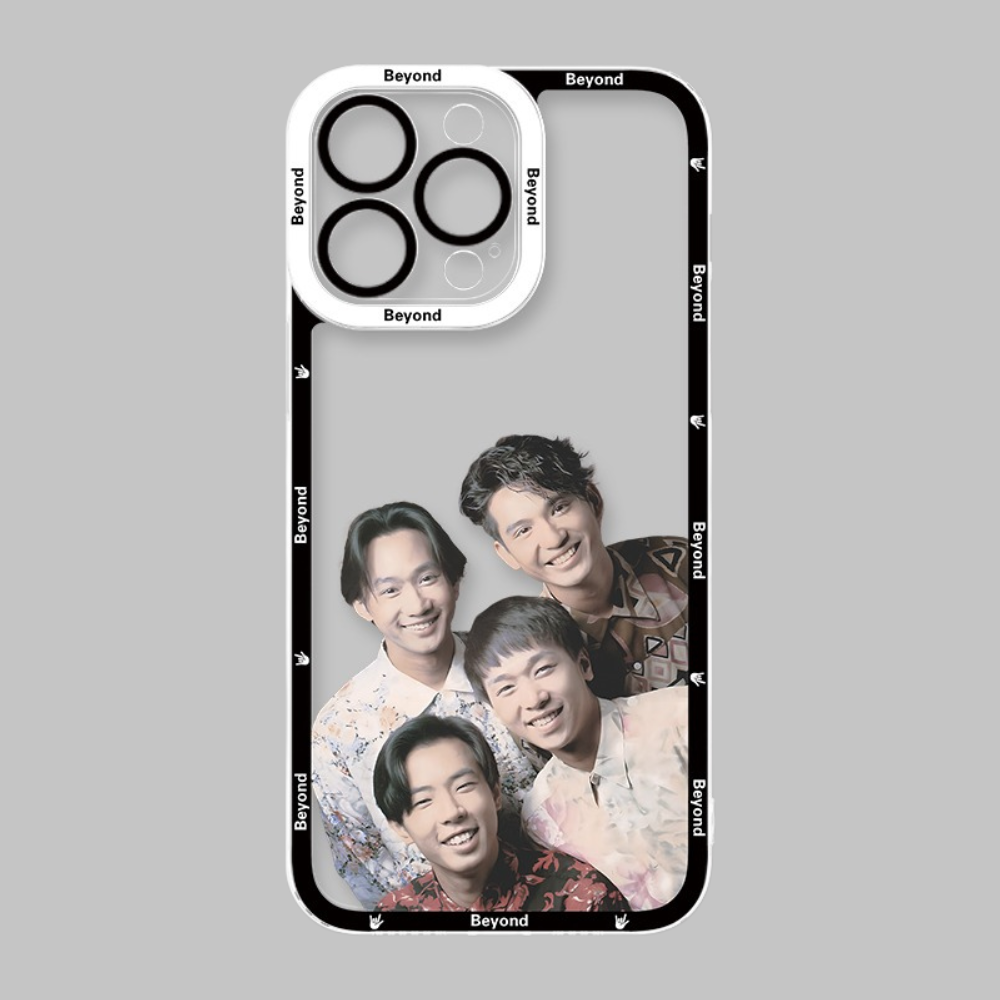 Beyond樂隊天使眼透明防摔軟殼