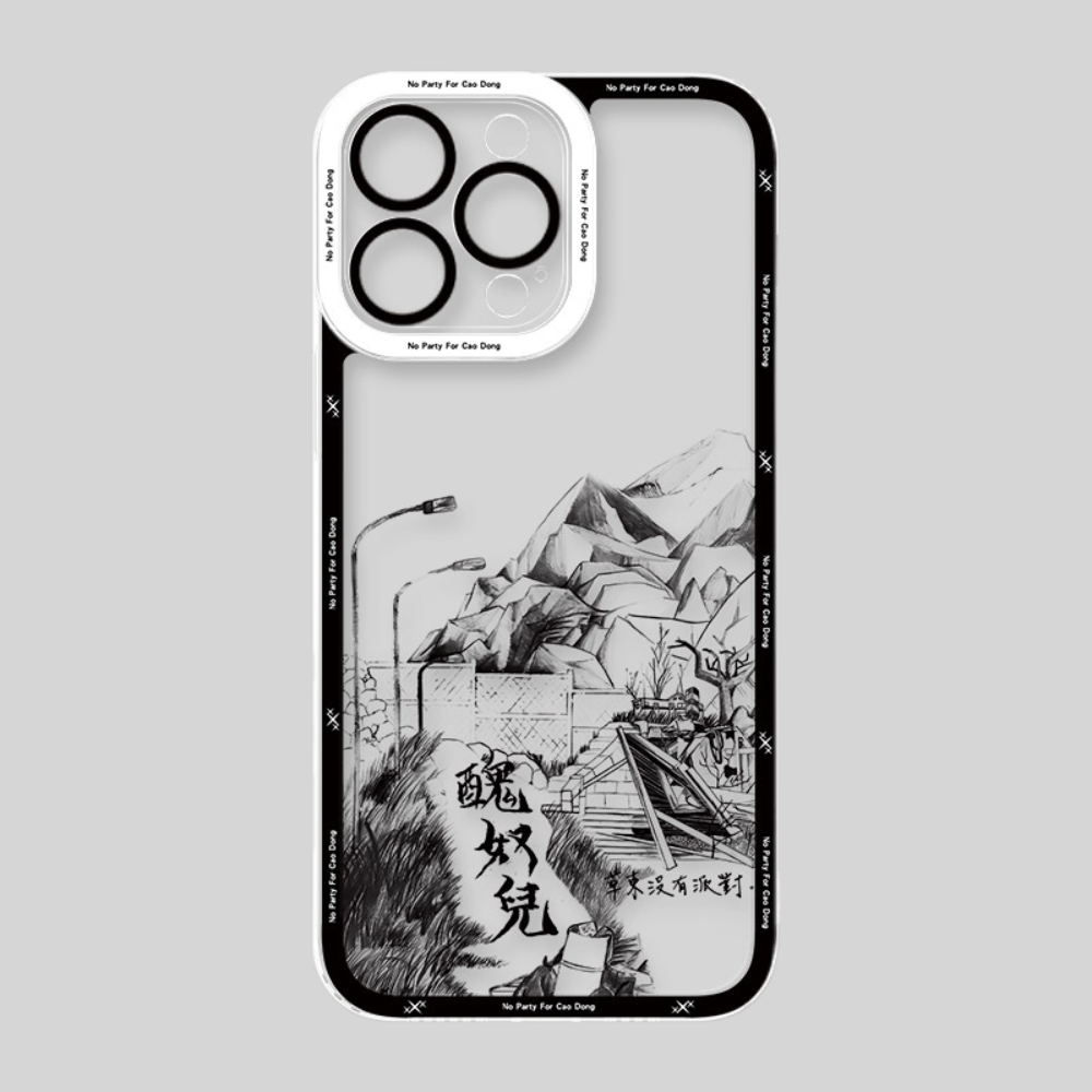 草東沒有派對天使眼透明防摔軟殼