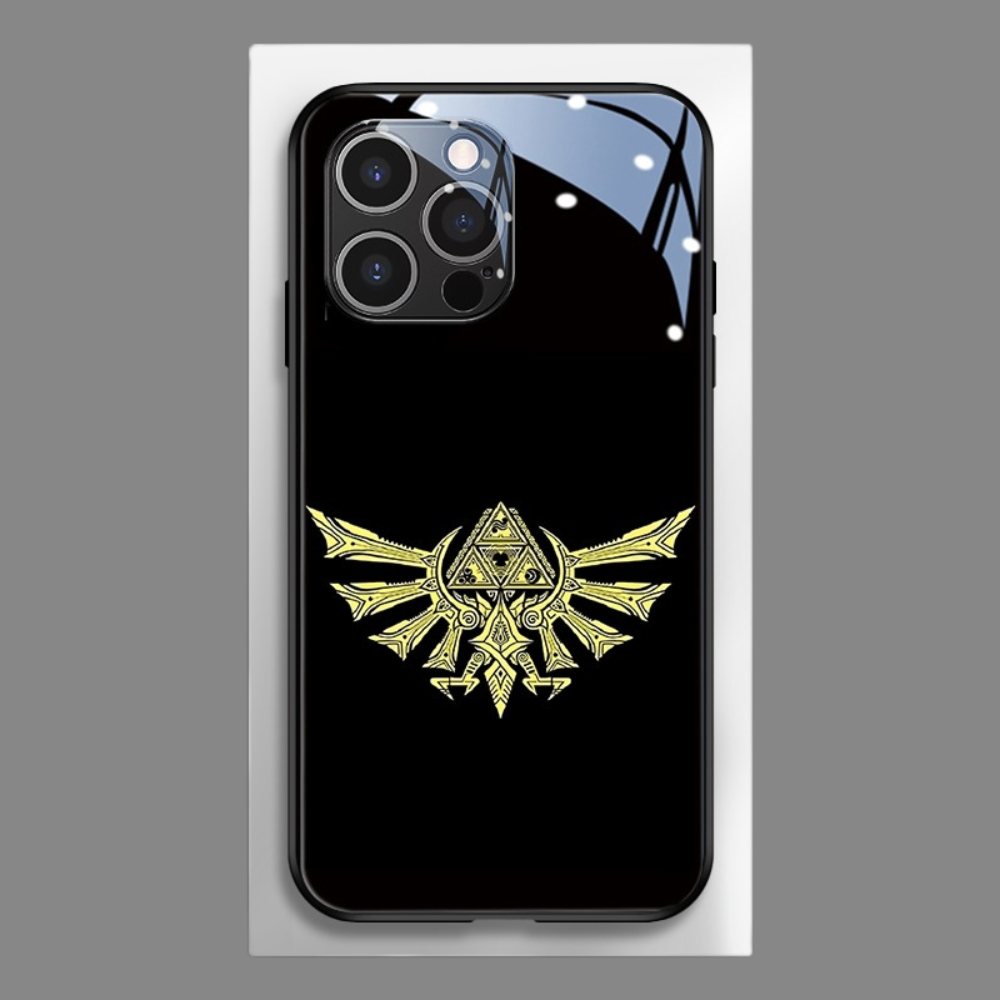 塞爾達新款高清全包防摔玻璃殼