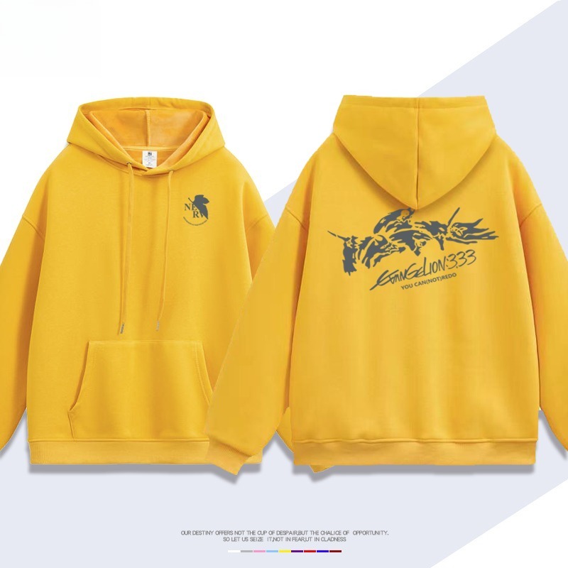 EVA聯名衛衣2026秋冬新款親子情侶裝連帽衛衣