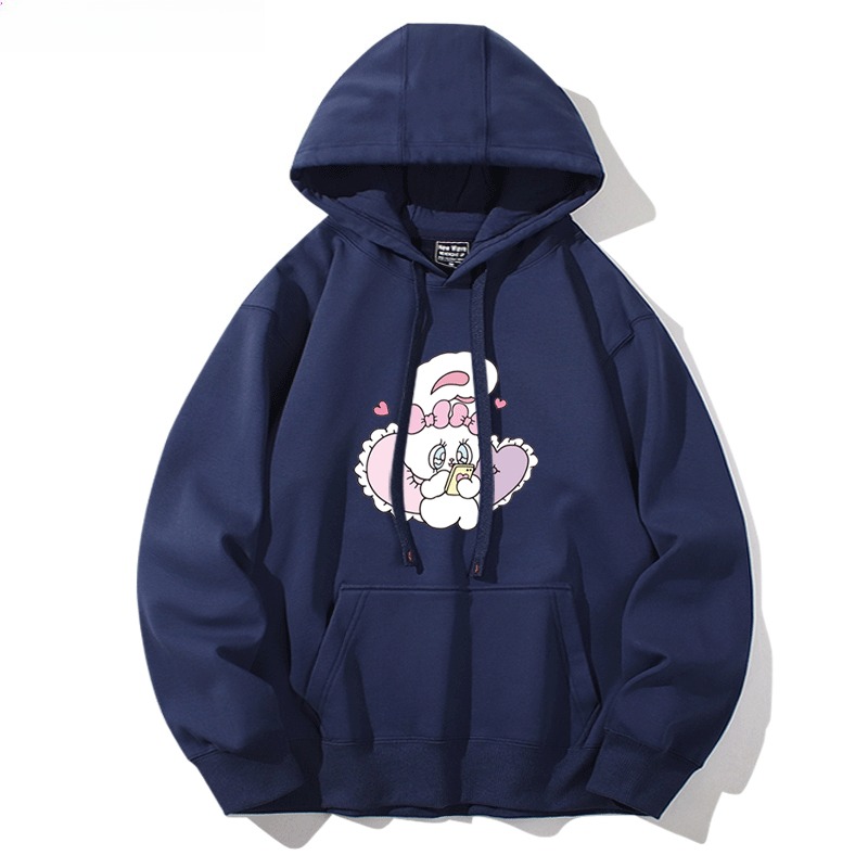 艾丝樂小兔 親子情侶男女連帽衛衣