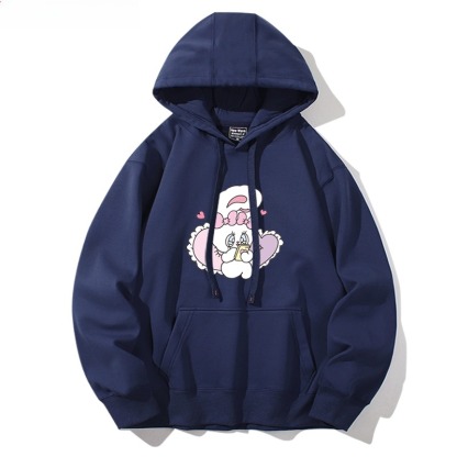 艾丝樂小兔 親子情侶男女連帽衛衣