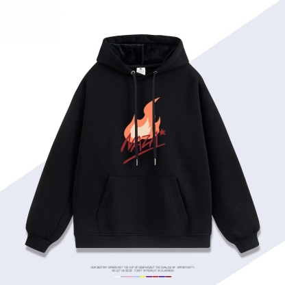 羅小黑NAZA新款 親子情侶男女連帽衛衣