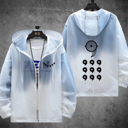 火影忍者 輕薄透氣漸變防曬衣外套