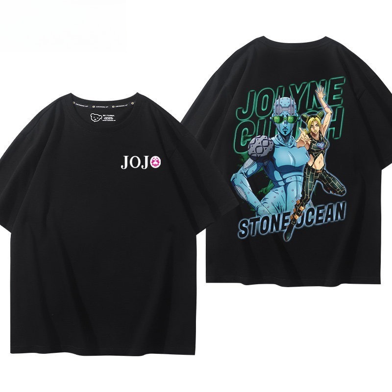 JOJO的奇妙冒險 2026親子情侶男女同款 印花短袖T恤