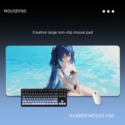 鳴潮尤諾 主題桌墊 布質滑鼠墊