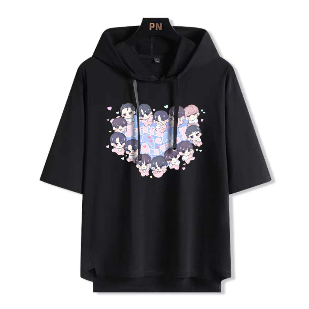 SEVENTEEN 連帽短袖T恤