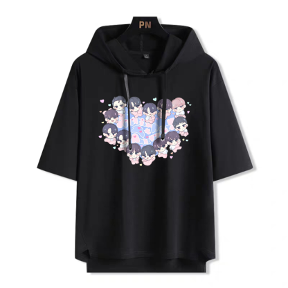 SEVENTEEN 連帽短袖T恤