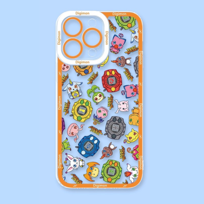 數碼寶貝天使眼透明防摔軟殼