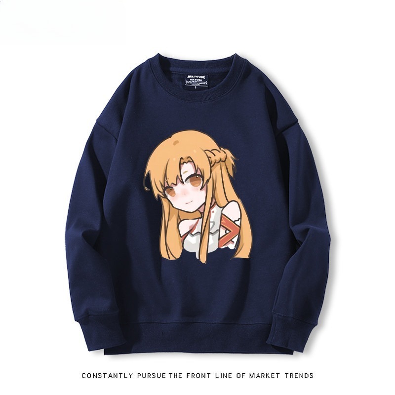 刀劍神域 聯名親子情侶裝 圓領長袖