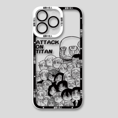 進擊的巨人天使眼透明防摔軟殼