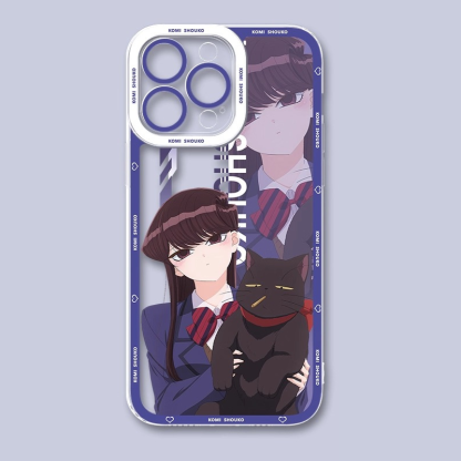 古見同學是溝通魯蛇天使眼透明防摔軟殼