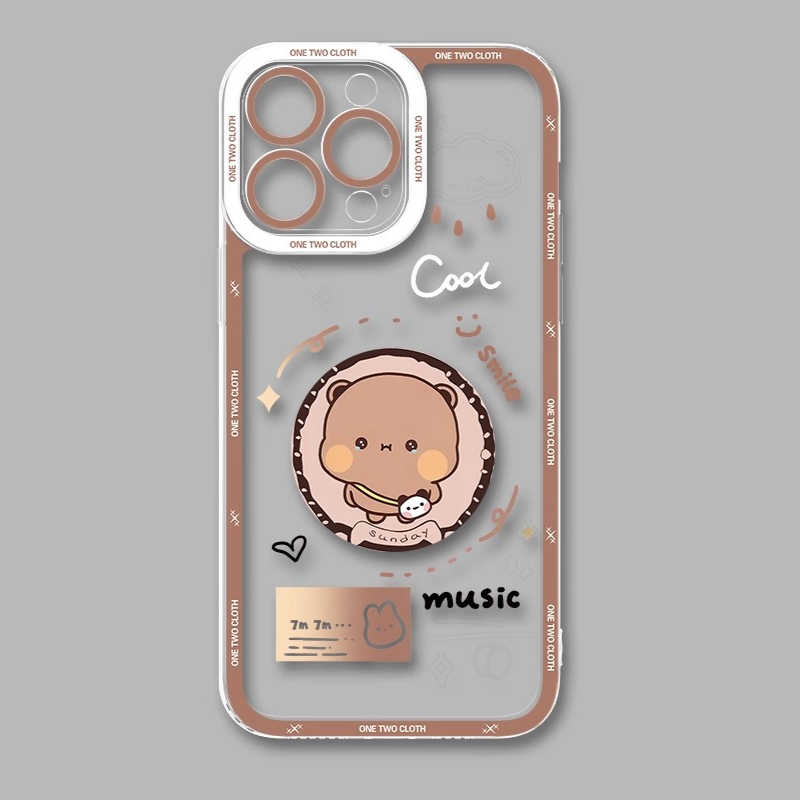 一二布布天使眼透明防摔軟殼