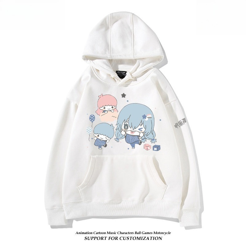 咒術迴戰 聯名衛衣2026秋冬新款親子情侶裝連帽衛衣