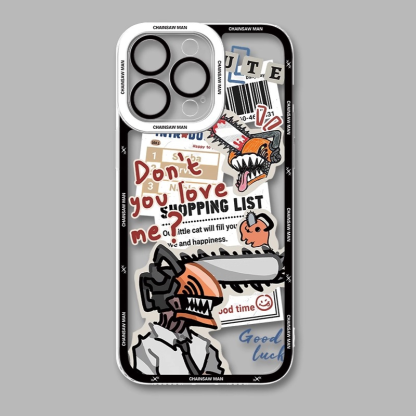 鏈鋸人天使眼透明防摔軟殼-ZUIHANG SHOP