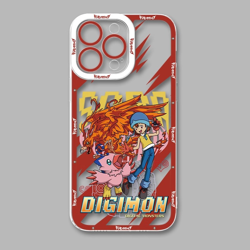 數碼寶貝天使眼透明防摔軟殼