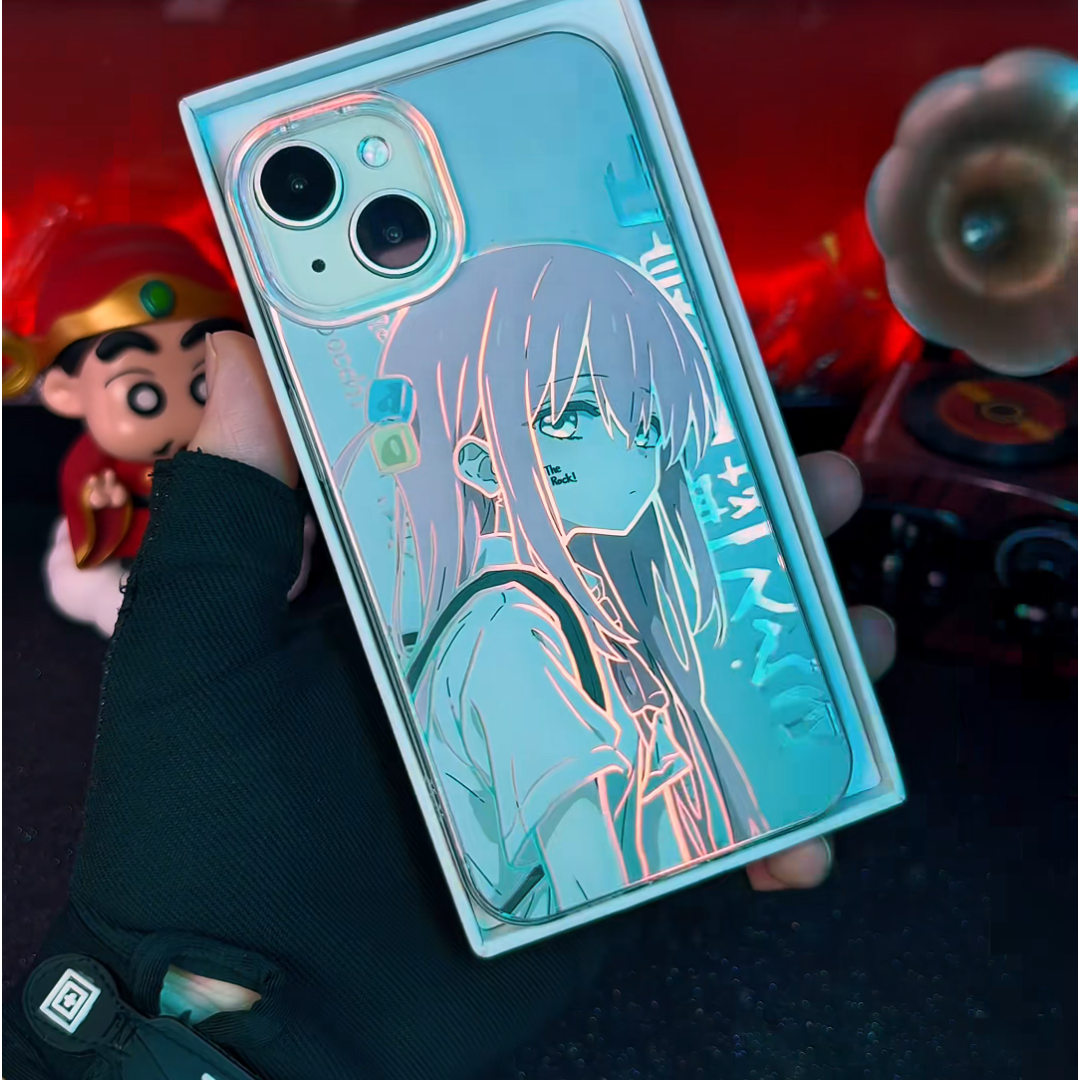 孤獨搖滾極光金防摔手機殼