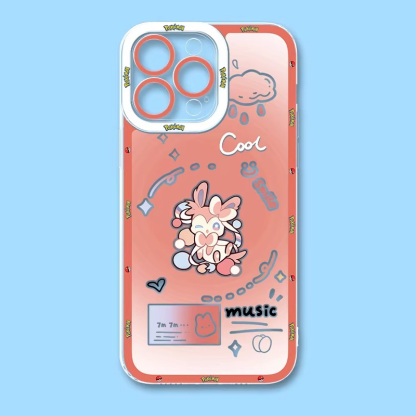 寶可夢Q版天使眼透明防摔軟殼