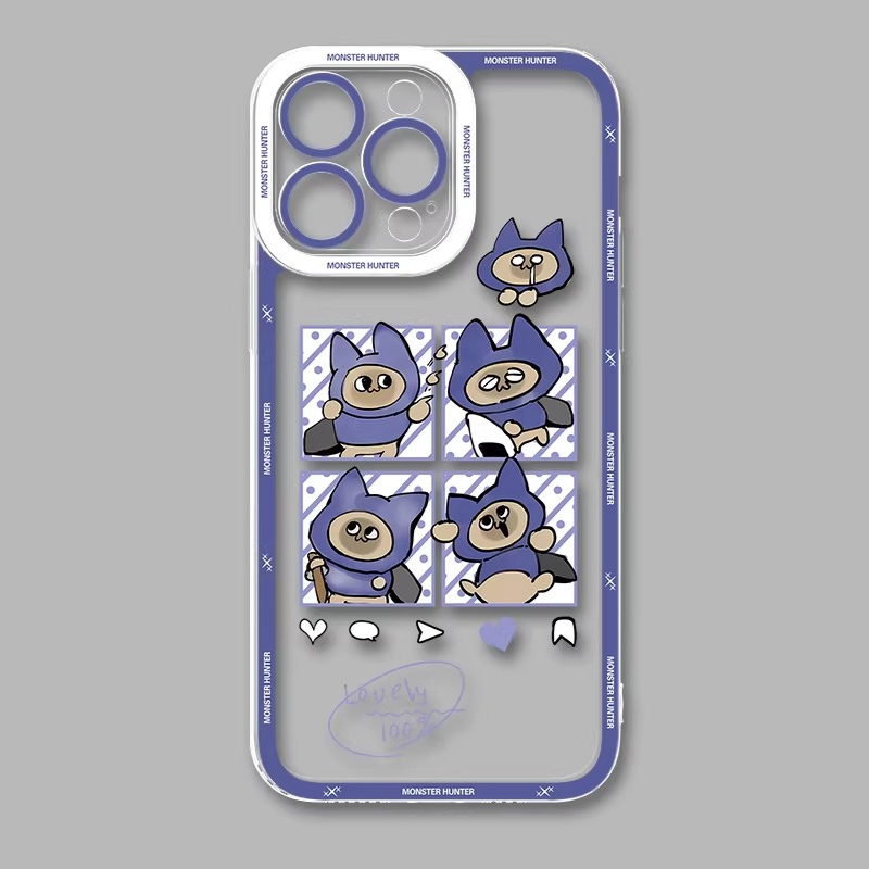 魔物獵人天使眼透明防摔軟殼