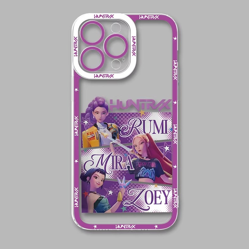 KPOP猎魔女团天使眼透明防摔軟殼