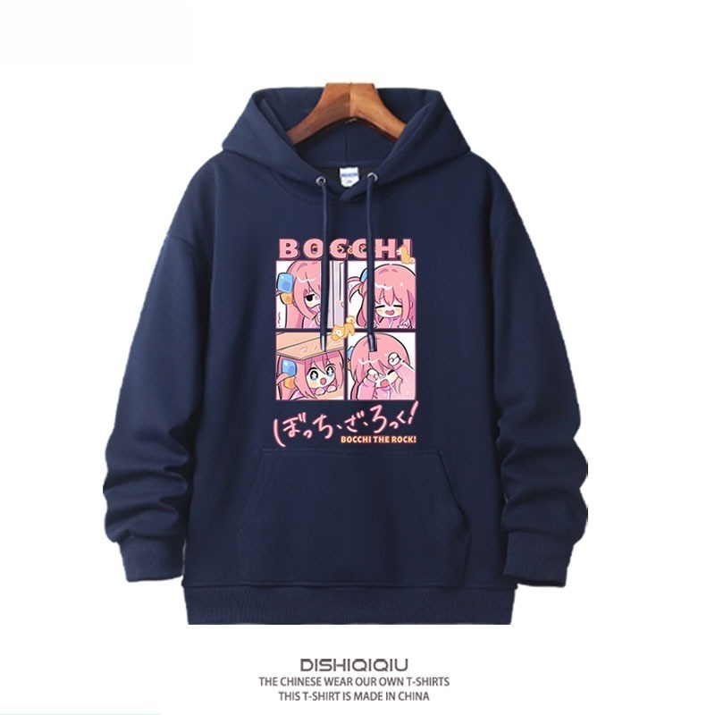 孤獨搖滾 聯名衛衣2025秋冬新款親子情侶裝連帽衛衣