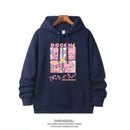 孤獨搖滾 聯名衛衣2025秋冬新款親子情侶裝連帽衛衣