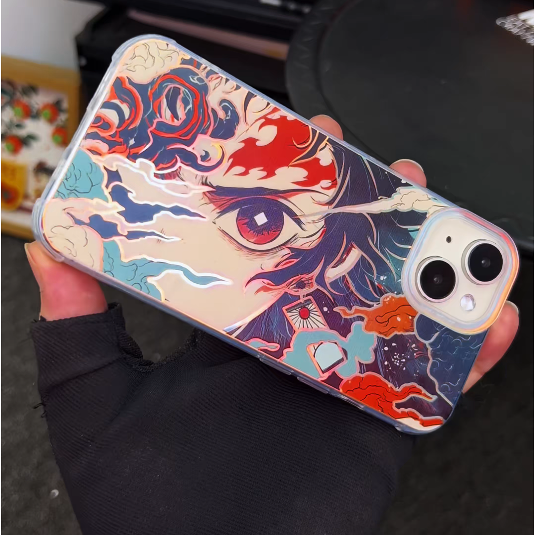 鬼滅之刃極光金防摔手機殼