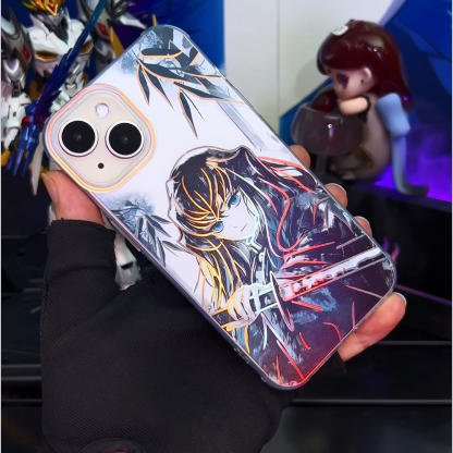 鬼滅之刃極光金防摔手機殼