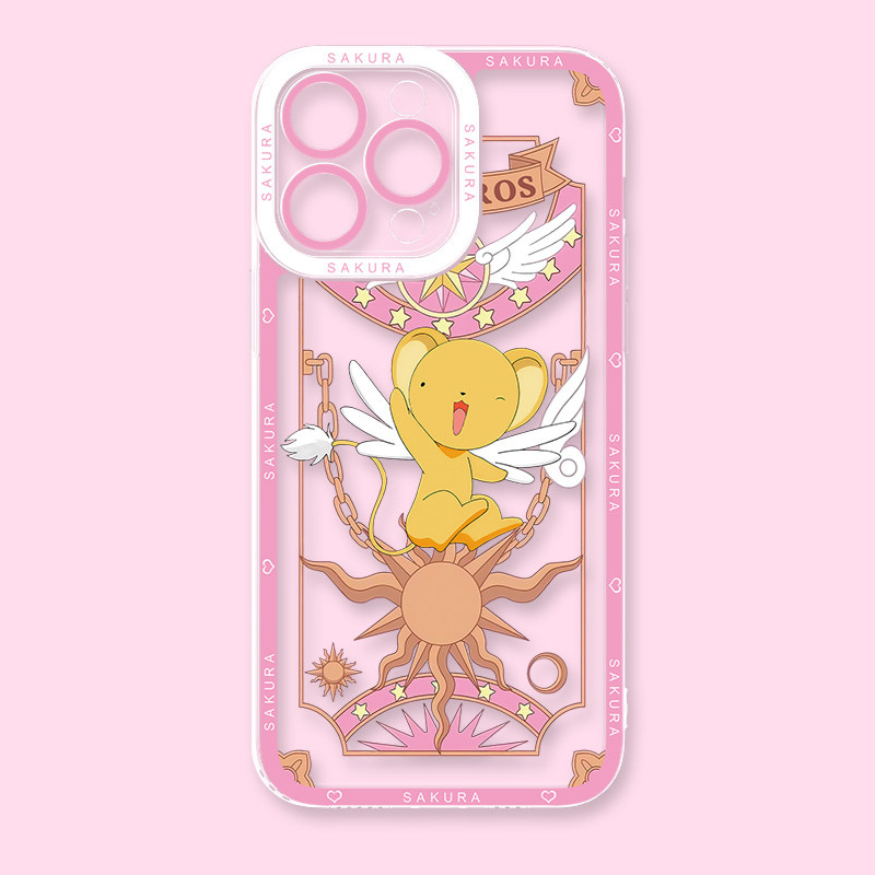 魔卡少女櫻天使眼透明防摔軟殼