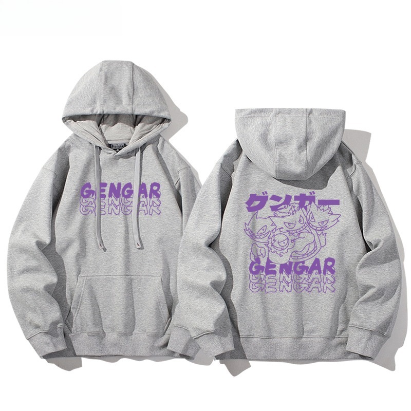 寶可夢新款 親子情侶男女連帽衛衣