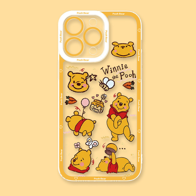 Pooh Bear小熊維尼 天使眼透明手機殼